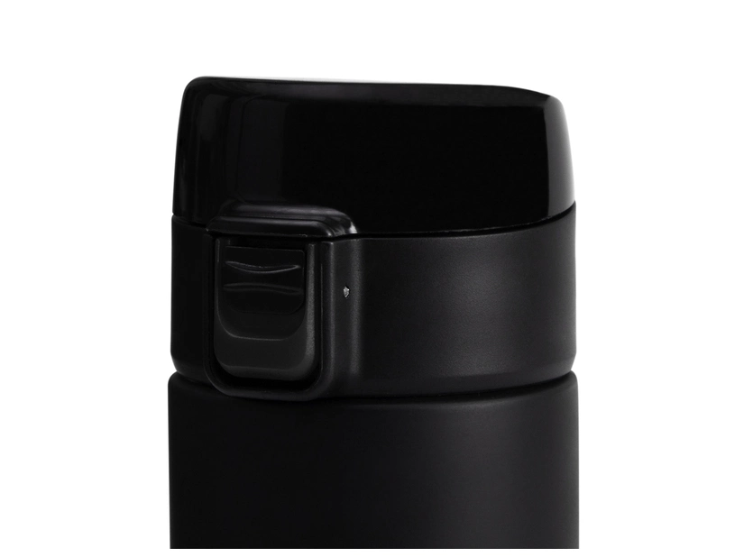 Czarny kubek termiczny Oslo 500 ml, czarny 