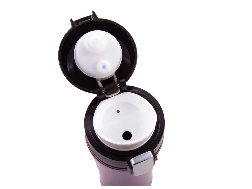 Czerwony kubek termiczny Secure 400 ml, czerwony