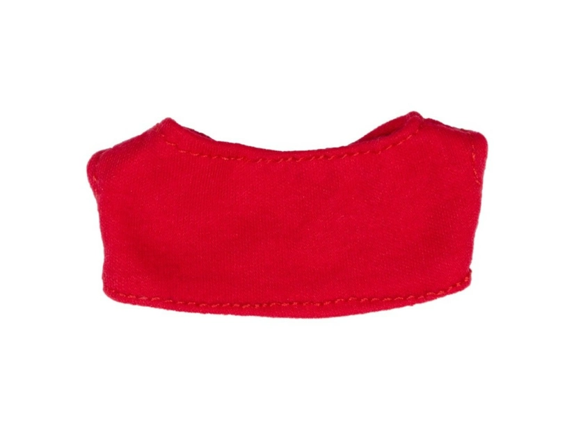 Brelok miś polarny w czerwonej koszulce