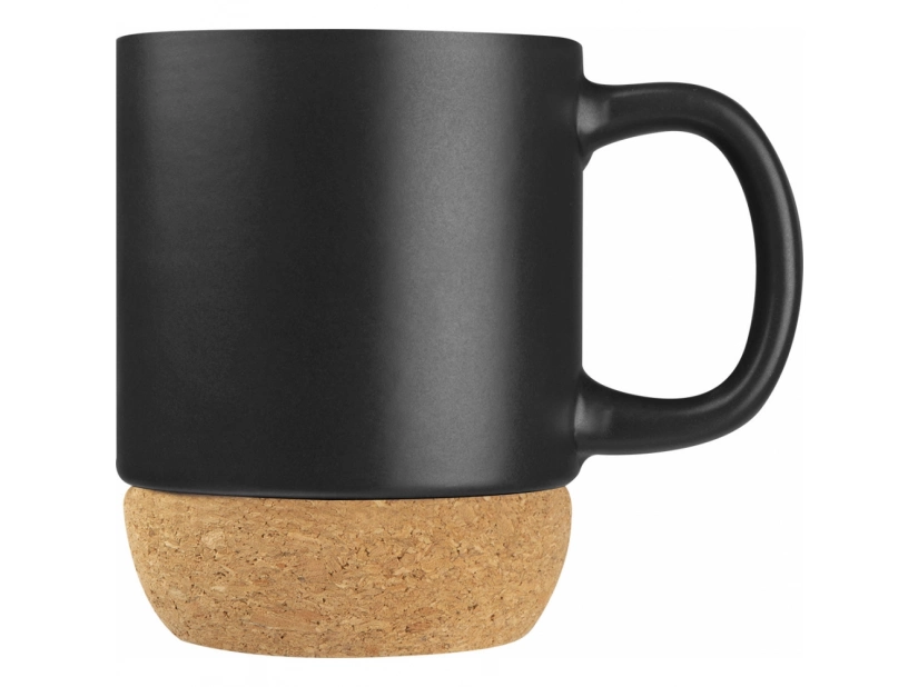 Kubek korkowy,  350 ml - czarny