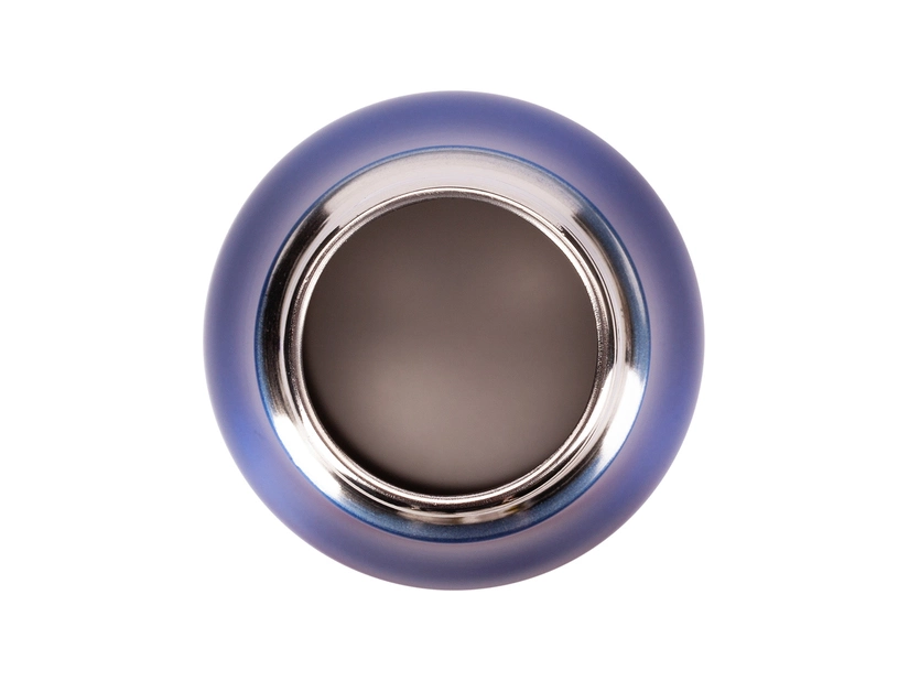 Niebieski bidon stalowy 700 ml z logo firmy Fun Tripping