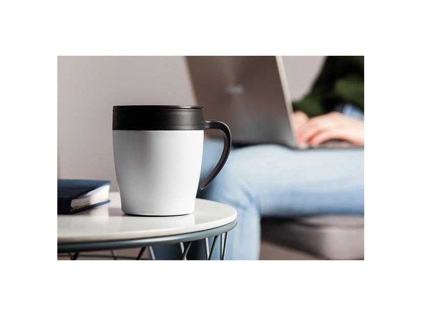 Kubek z uchem Chillout 350 ml, biały