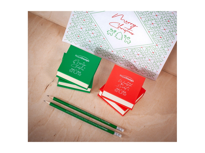 Zielony bloczek firmowy 200 kartek z nadrukiem logo