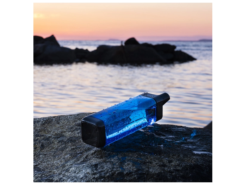 Bidon z nadrukiem Feelsofine 800 ml, niebieski 