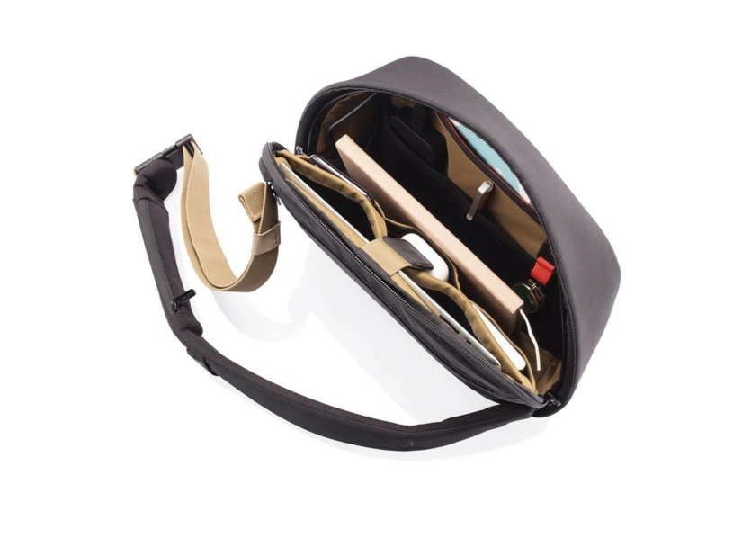 Bobby Sling, plecak chroniący przed kieszonkowcami, czarny