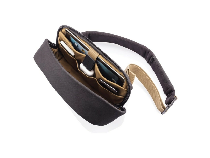 Bobby Sling, plecak chroniący przed kieszonkowcami, czarny