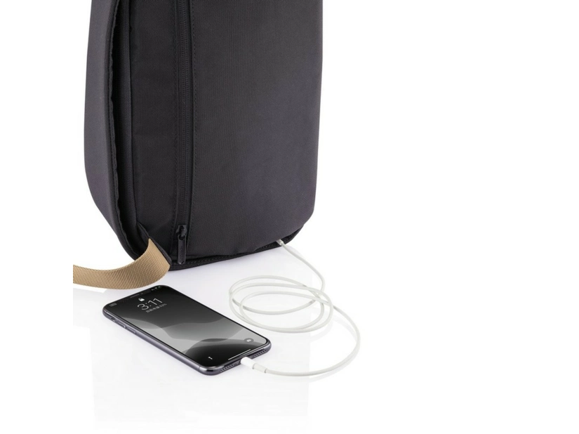 Bobby Sling, plecak chroniący przed kieszonkowcami, czarny