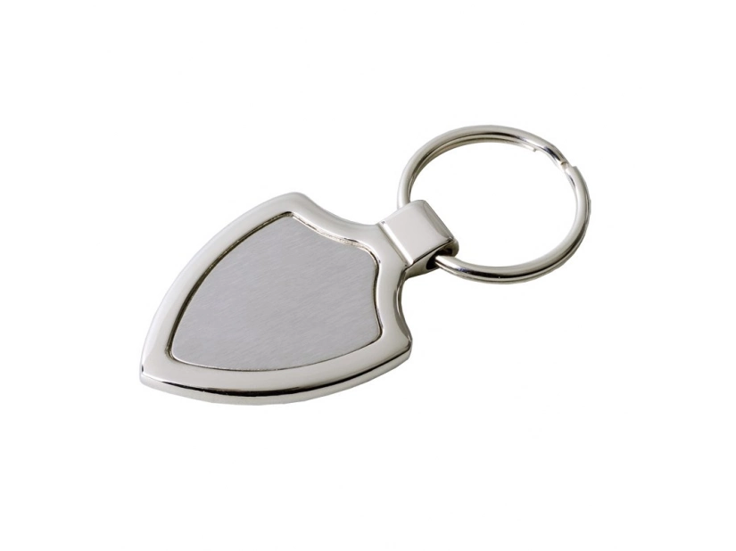 Brelok Emblem srebrny z grawerem logo w etui prezentowym