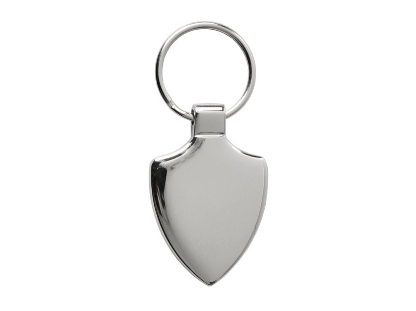 Brelok Emblem srebrny z grawerem logo w etui prezentowym