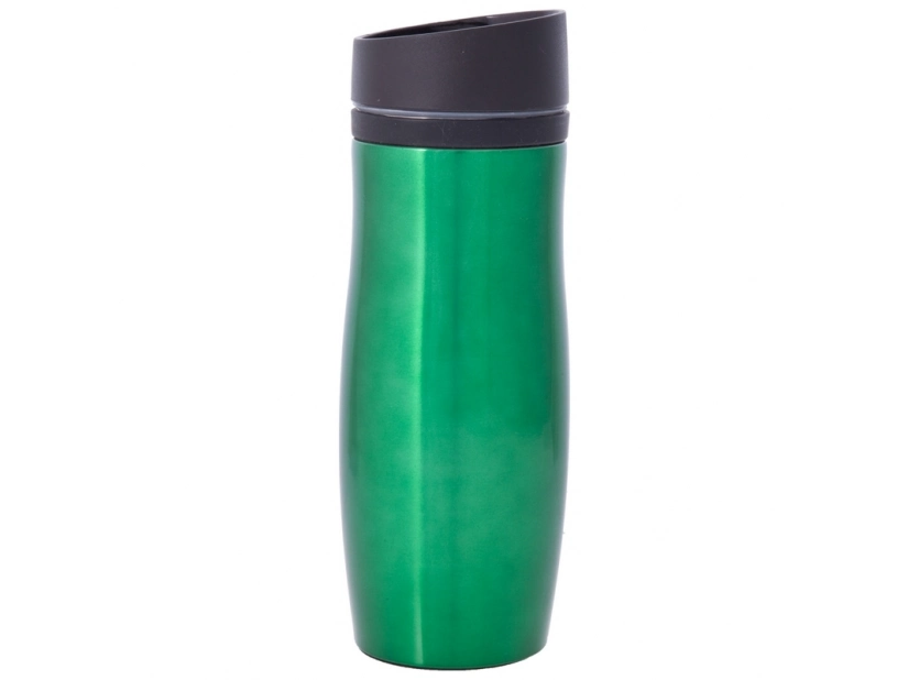 Jakościowy kubek, 350ml z miedzianą izolacją próżniową, zielony
