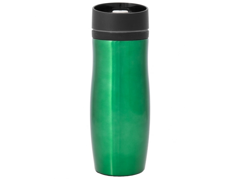 Jakościowy kubek, 350ml z miedzianą izolacją próżniową, zielony