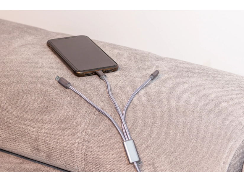 Długi kabel do ładowania 3 w 1