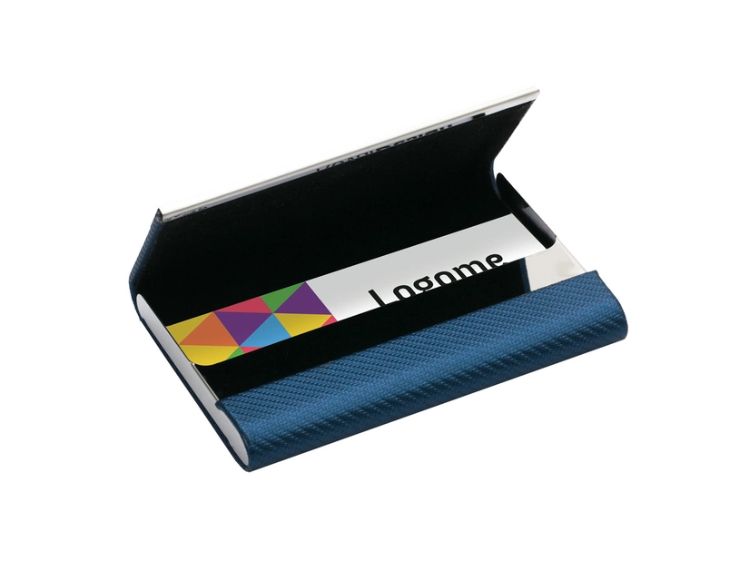 Wizytownik do graweru logo - Twillys, niebieski 