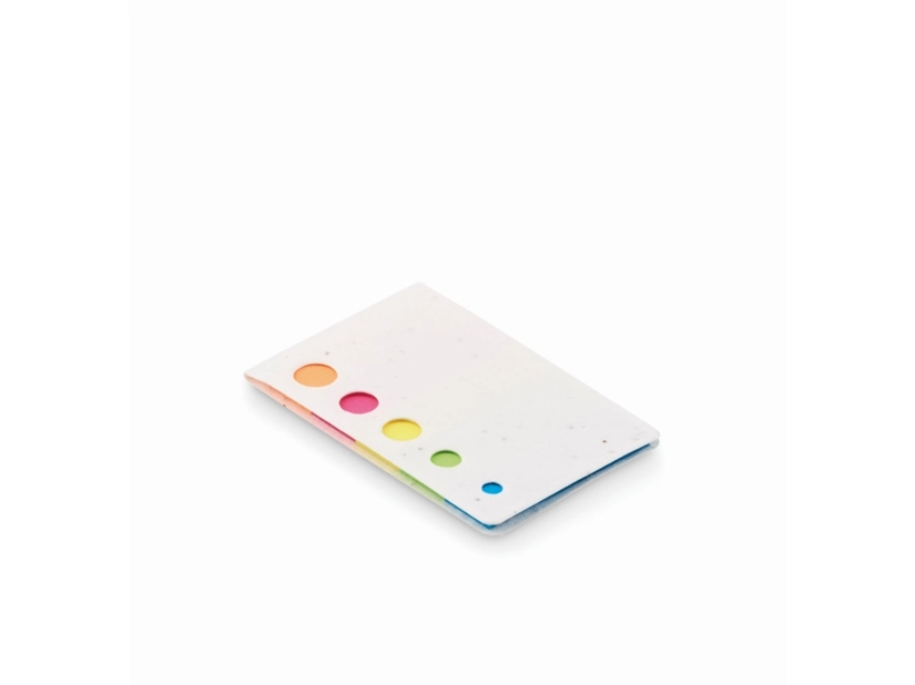 Karteczki samopoprzylepne z okładką z nasionami 