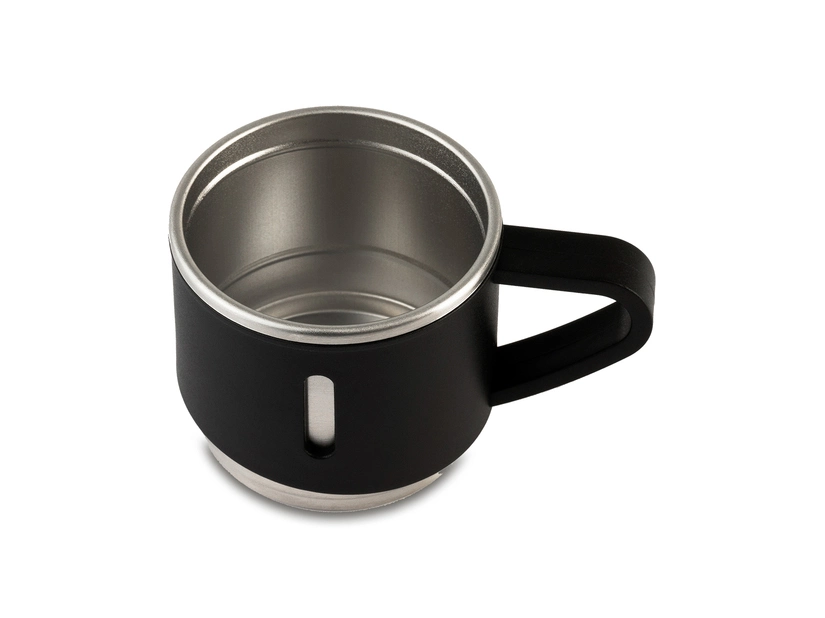 Termos 500ml z kubkami Narvik, czarny