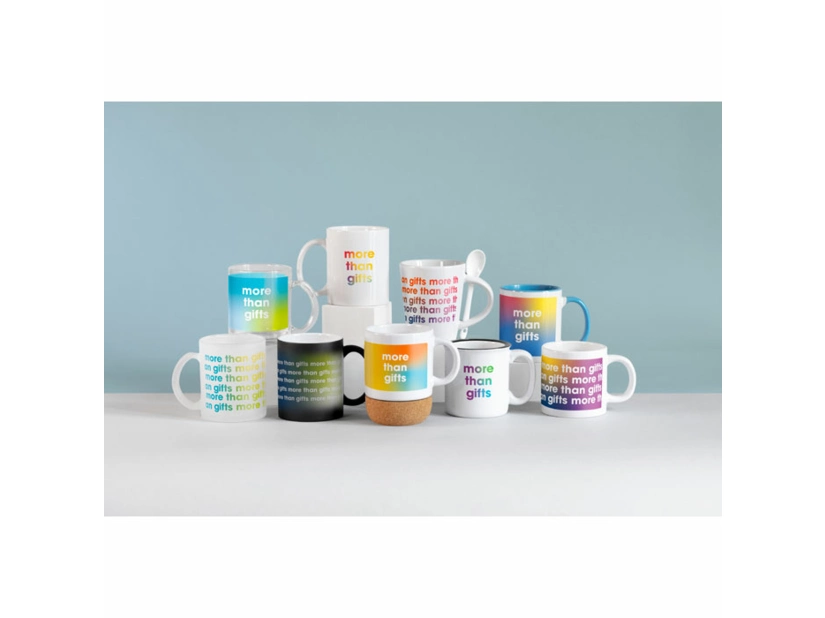 Kubek z korkowym spodem i zdjęciem Subcork