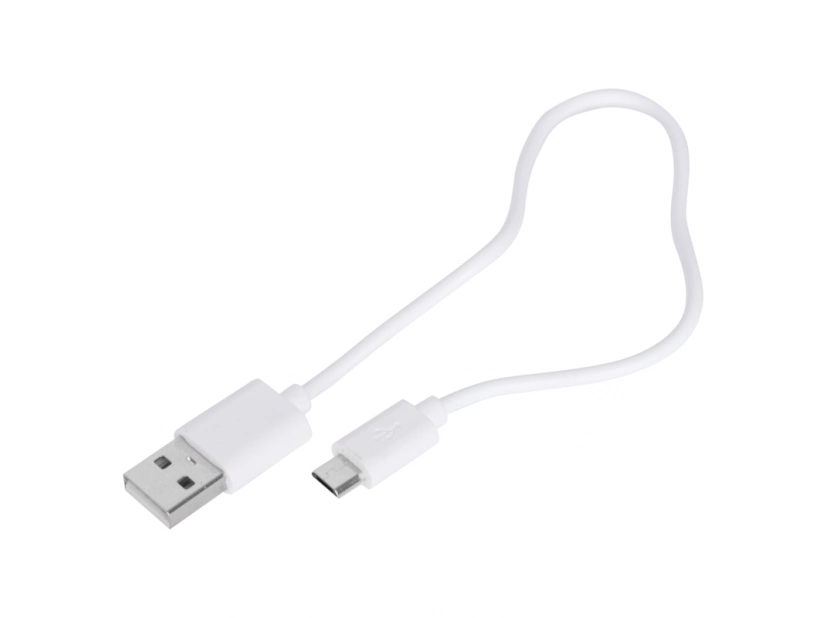 Granatowy powerbank 2200 mAh z logo – gadżet firmowy