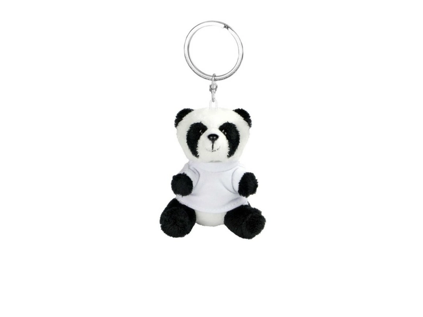 Brelok panda pluszowa pod nadruk logo
