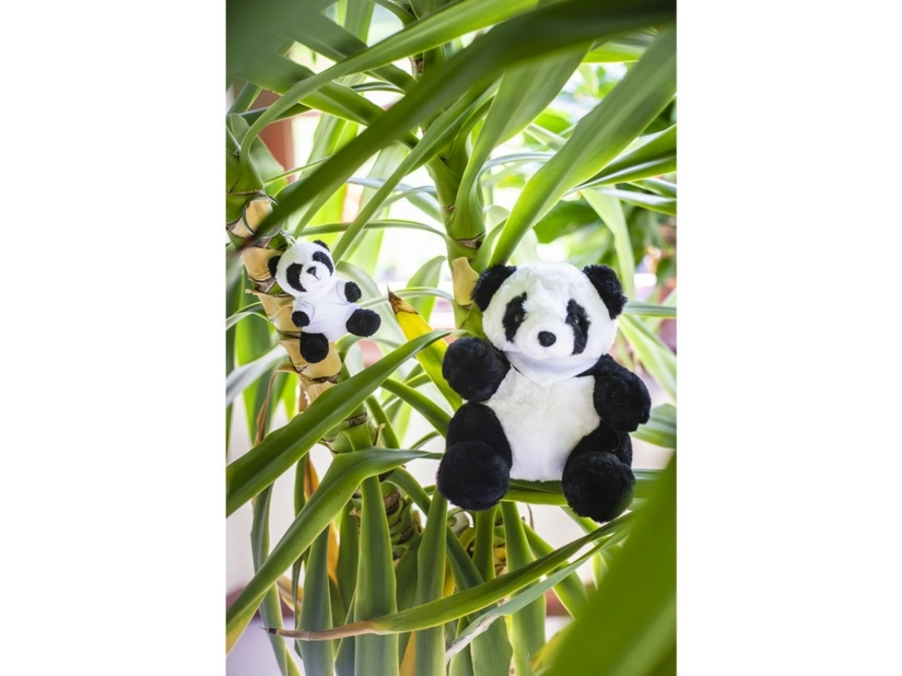 Brelok panda pluszowa pod nadruk logo