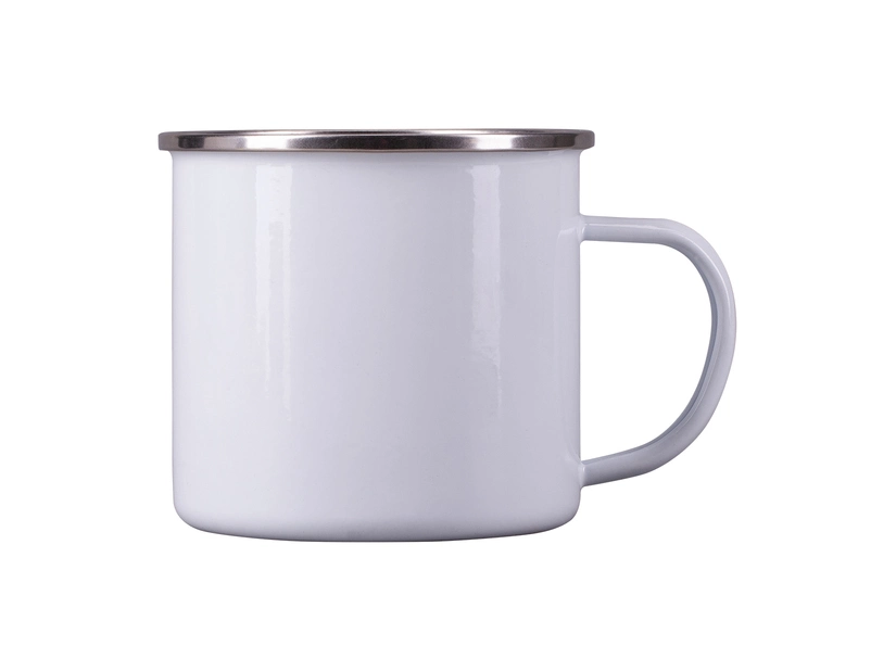 Retro Kubek vintage 500 ml, biały 