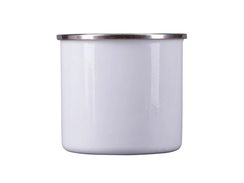 Retro Kubek vintage 500 ml, biały 