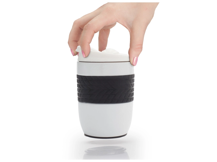 Kubek termiczny Offroader 200 ml, biały 