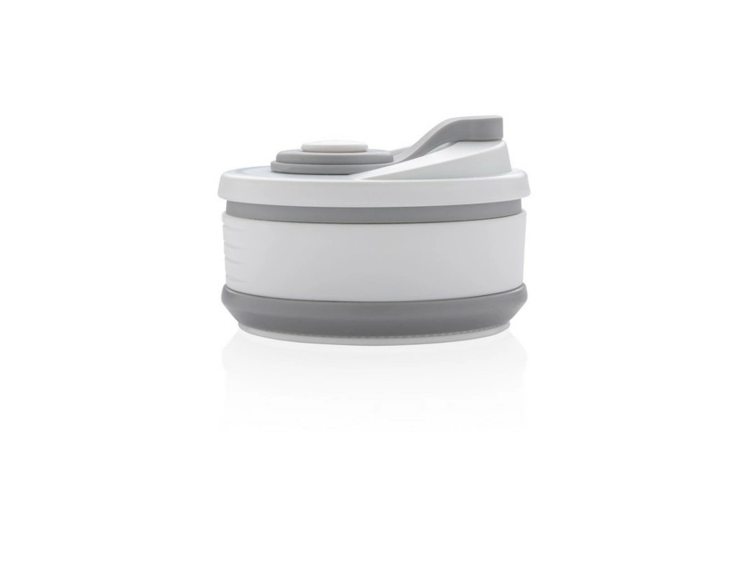 Składany kubek podróżny 320 ml, szary