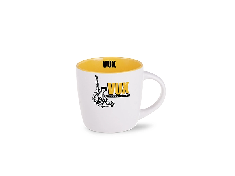 Kubek Handy, biało-czerwony