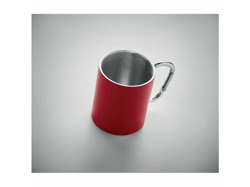 Dwuścienny kubek z metalu 300ml