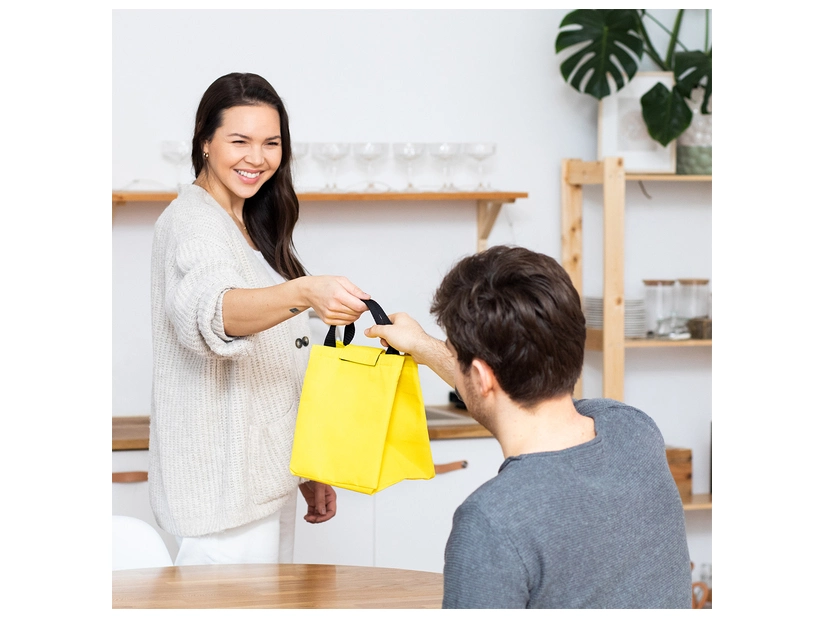 Torba na lunch z izolacją Pranzo, żółty