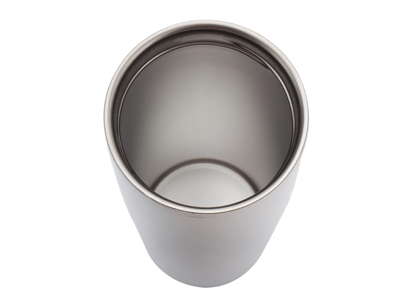 Kubek izotermiczny Fresvik 390 ml, zielony/biały 