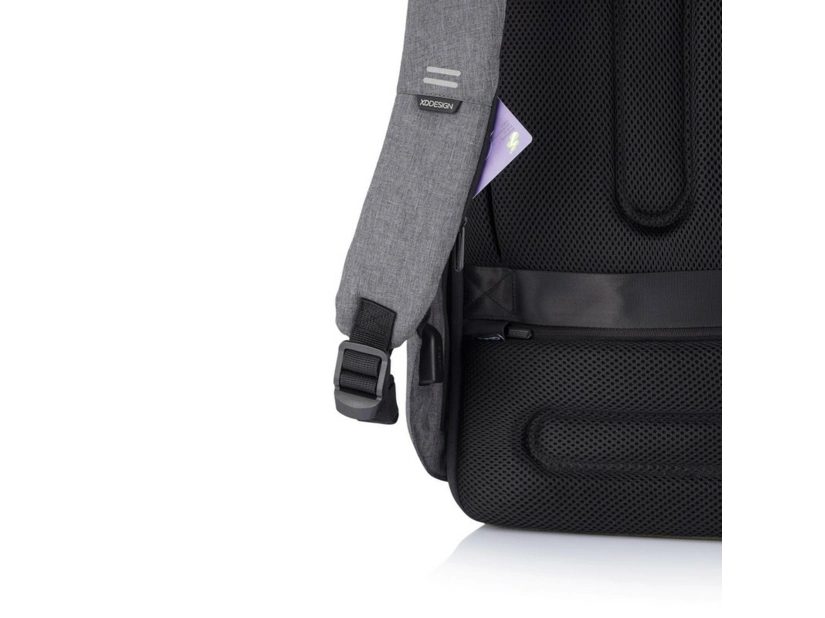 Plecak antykradzieżowy Bobby Hero Small, szary