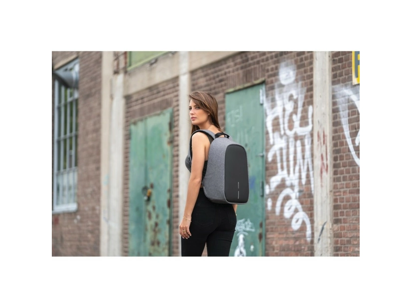 Plecak antykradzieżowy Bobby Hero Small, szary