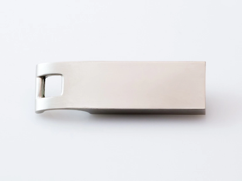 Pendrive mini 8GB srebrny otwieracz metalowy z logo