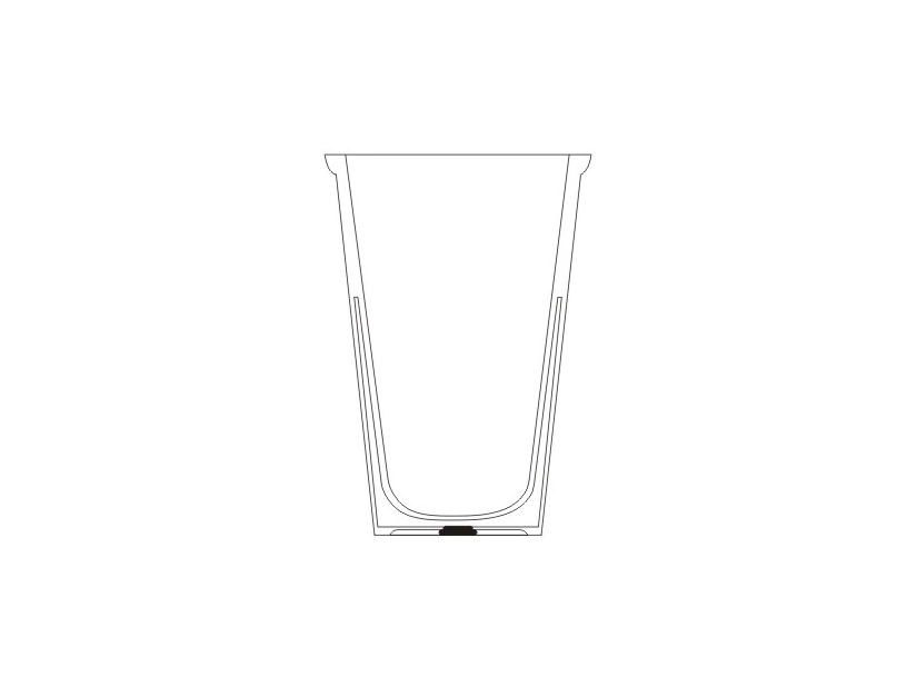 Ceramiczny kubek 300 ml, biały