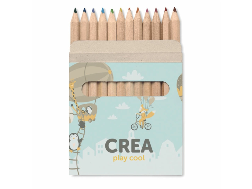 Komplet 12 kredek w pudełku Arcolor