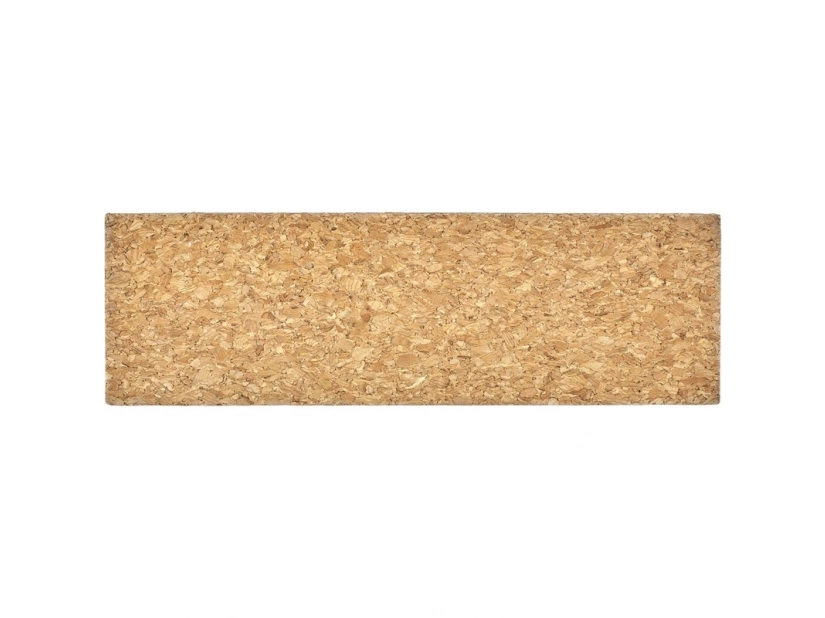 Jasnobrązowy eko zestaw piśmienny z korka z logo