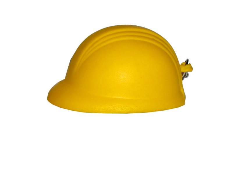 Brelok antystresowy Helmet, żółty 