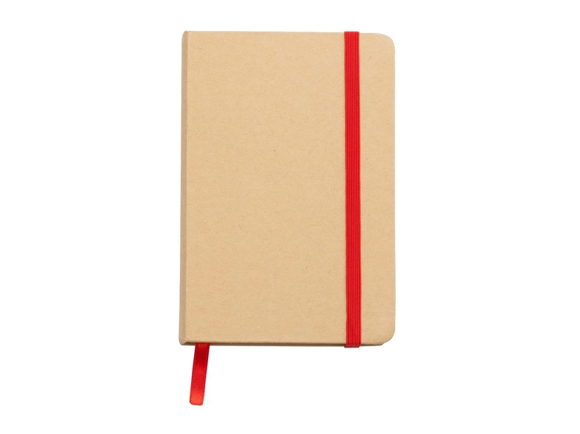 Notes 90x140/80k kratka Lisboa Mini, czerwony/beżowy 