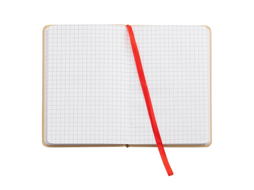 Notes 90x140/80k kratka Lisboa Mini, czerwony/beżowy 