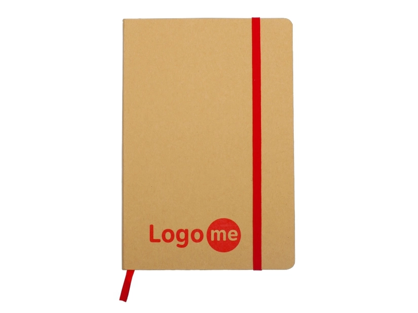 Notes 90x140/80k kratka Lisboa Mini, czerwony/beżowy 