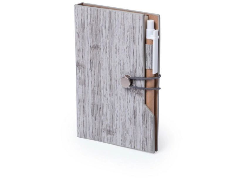 Zestaw do notatek, notes ok. A6, karteczki samoprzylepne, długopis