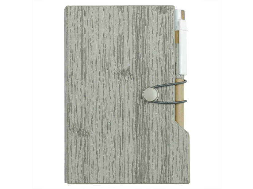 Zestaw do notatek, notes ok. A6, karteczki samoprzylepne, długopis