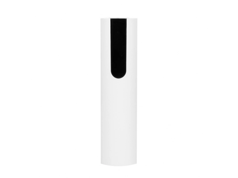 Biały Power bank reklamowy o pojemności 2200 mAh z czanym kolorowym elementem