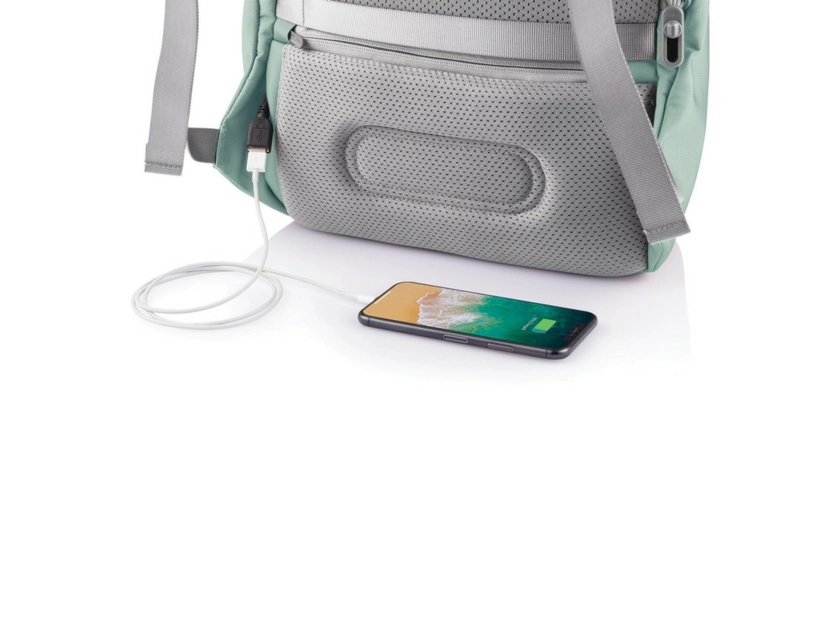 Plecak antykradzieżowy Bobby Soft, zielony