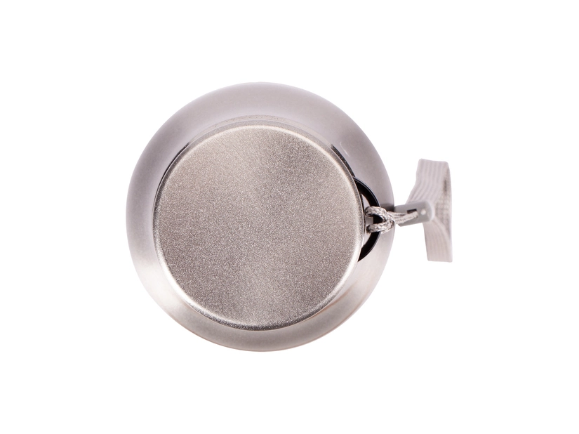 Srebrny bidon stalowy 700 ml z grawerem i logo firmy