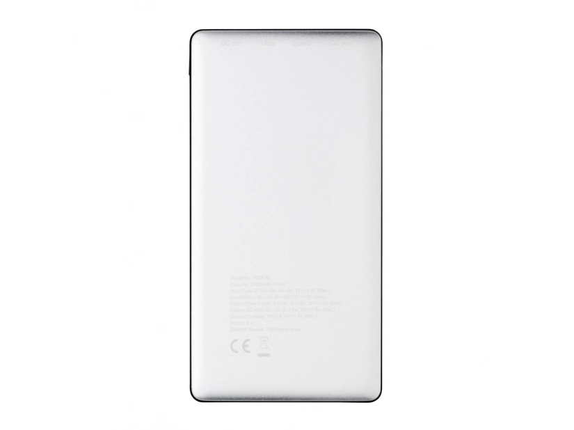 Bezprzewodowy power bank 10000mAh, z ładowaniem bezprzewodowym 10W