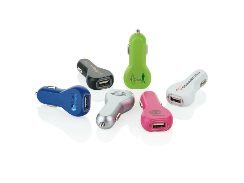 Ładowarka samochodowa USB