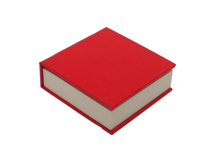 Czerwony blok karteczek z logo – 200+125 sztuk