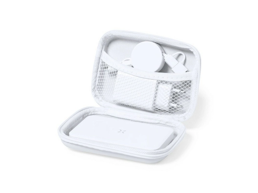 Zestaw podróżny do ładowania, bezprzewodowy power bank 4000 mAh